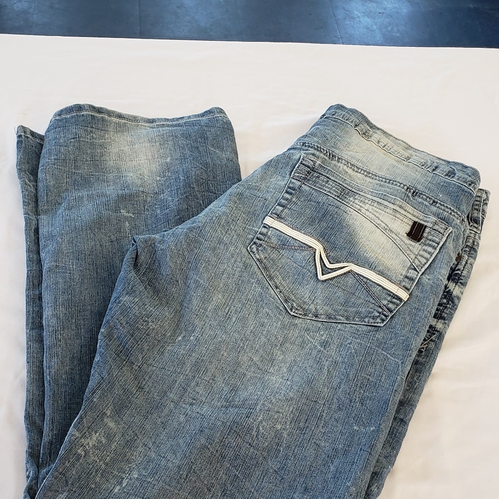 BUFFALO GAME-X JEANS 36X32 STRETCH DAVID BITTON